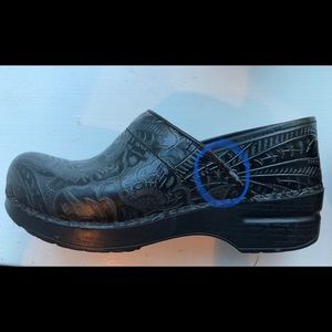 Dansko Professional Black Clog Size 39